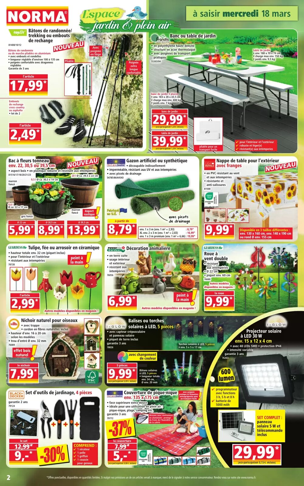 Prospectus promotionnel Norma valable à partir du 18/03/2026 - Page 2.