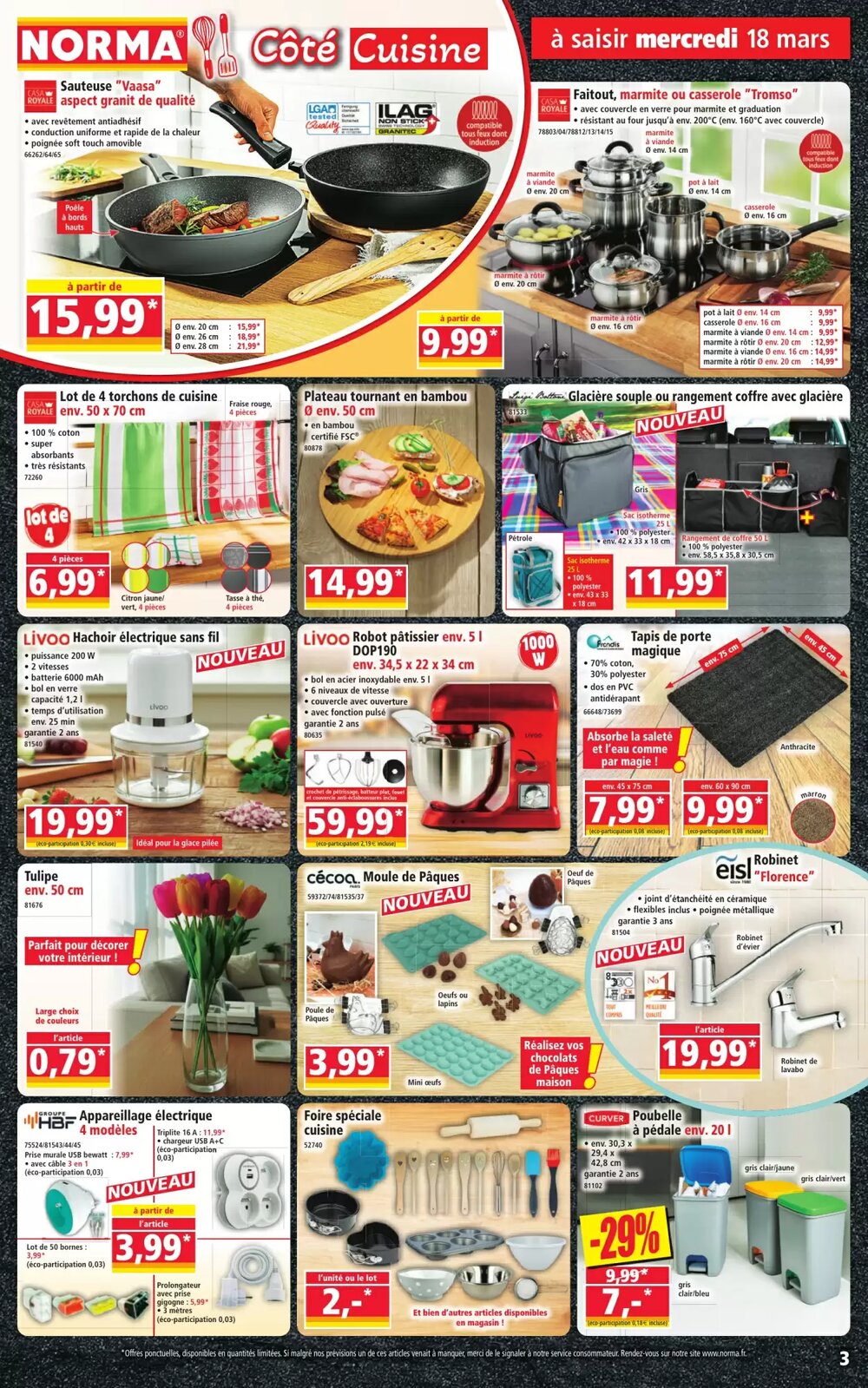 Prospectus promotionnel Norma valable à partir du 18/03/2026 - Page 3.