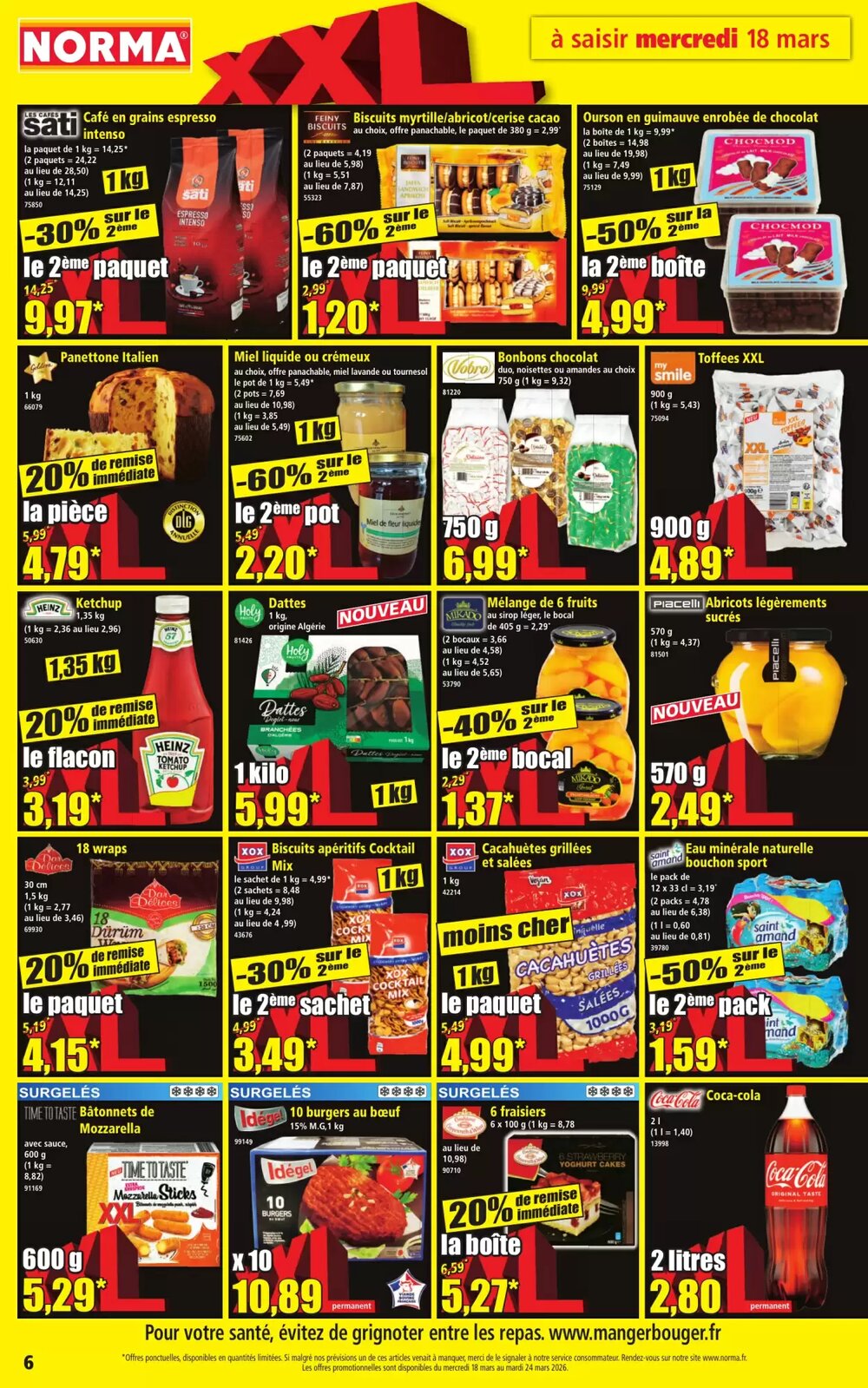 Prospectus promotionnel Norma valable à partir du 18/03/2026 - Page 6.
