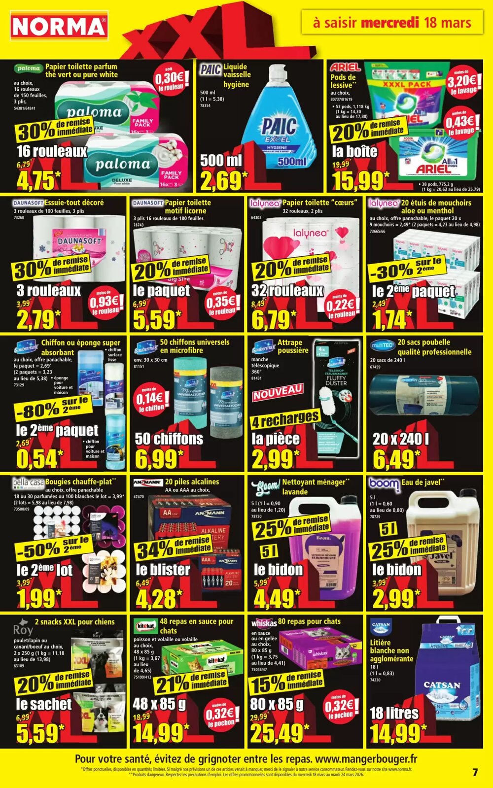 Prospectus promotionnel Norma valable à partir du 18/03/2026 - Page 7.