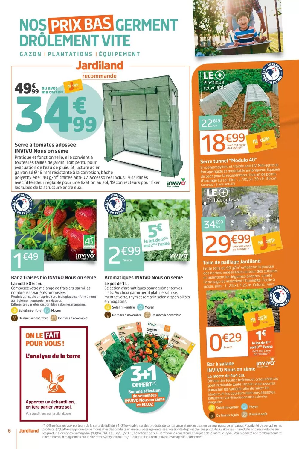 Prospectus promotionnel Jardiland valable à partir du 18/03/2026 - Page 6.