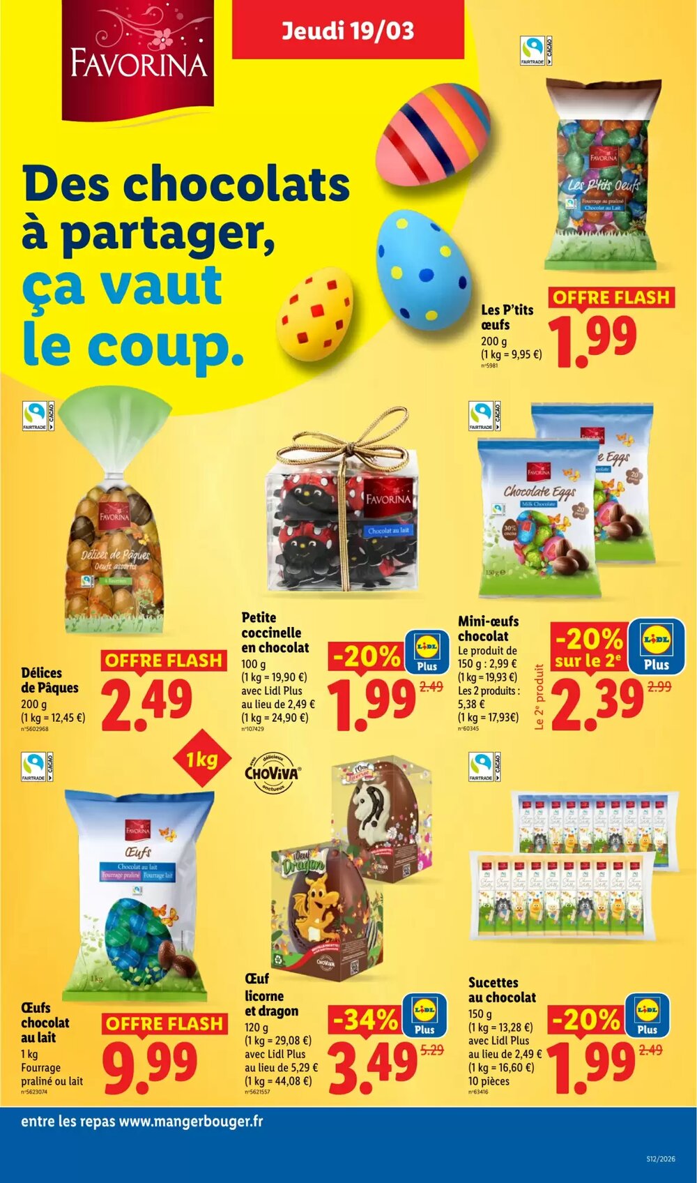 Prospectus promotionnel Lidl valable à partir du 19/03/2026 - Page 23.