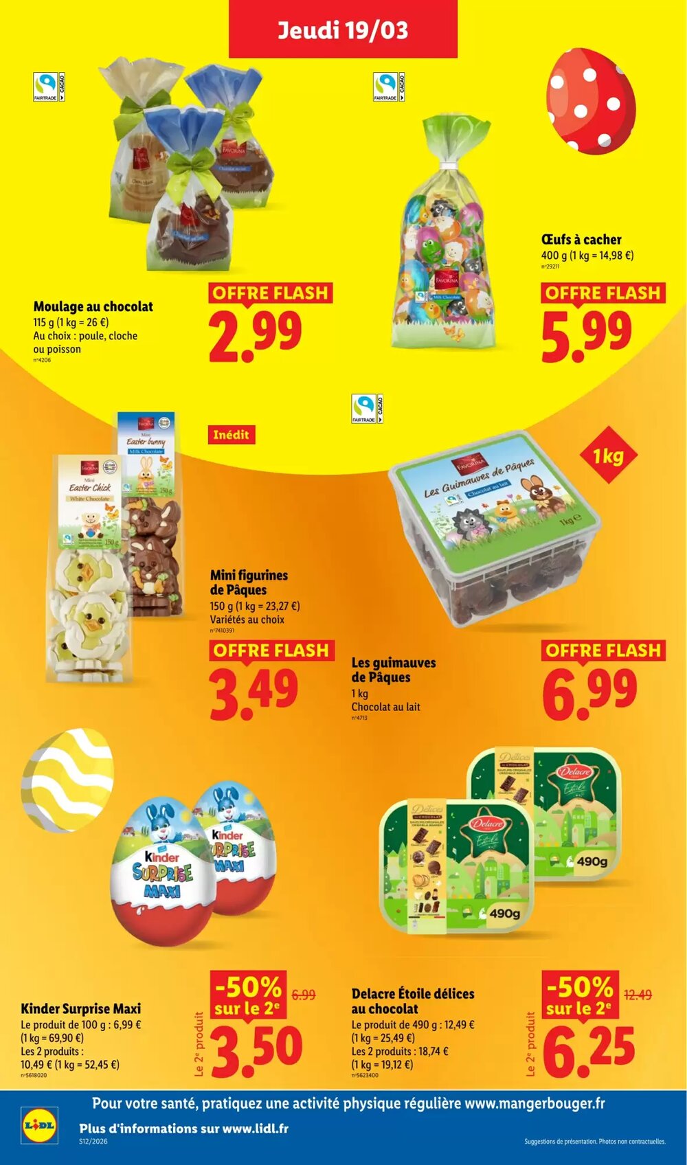 Prospectus promotionnel Lidl valable à partir du 19/03/2026 - Page 24.