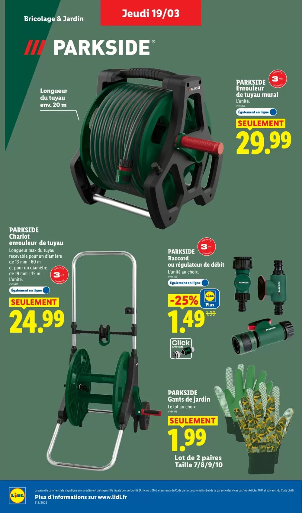 Prospectus promotionnel Lidl valable à partir du 19/03/2026 - Page 30.