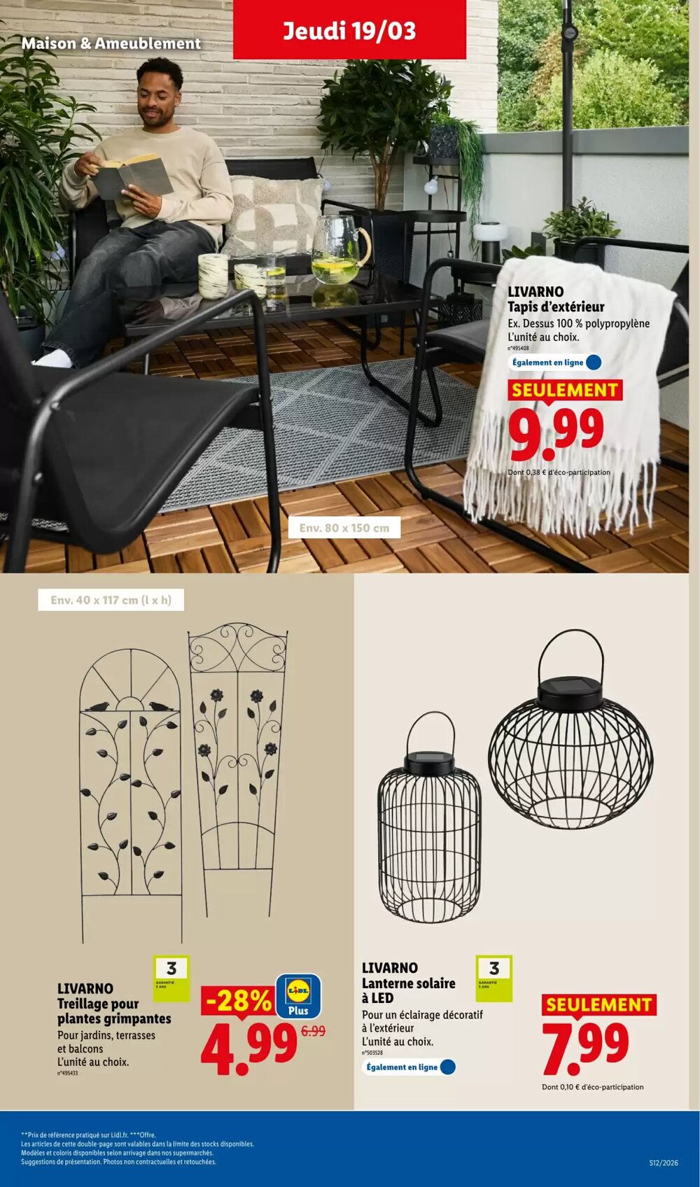 Prospectus promotionnel Lidl valable à partir du 19/03/2026 - Page 41.