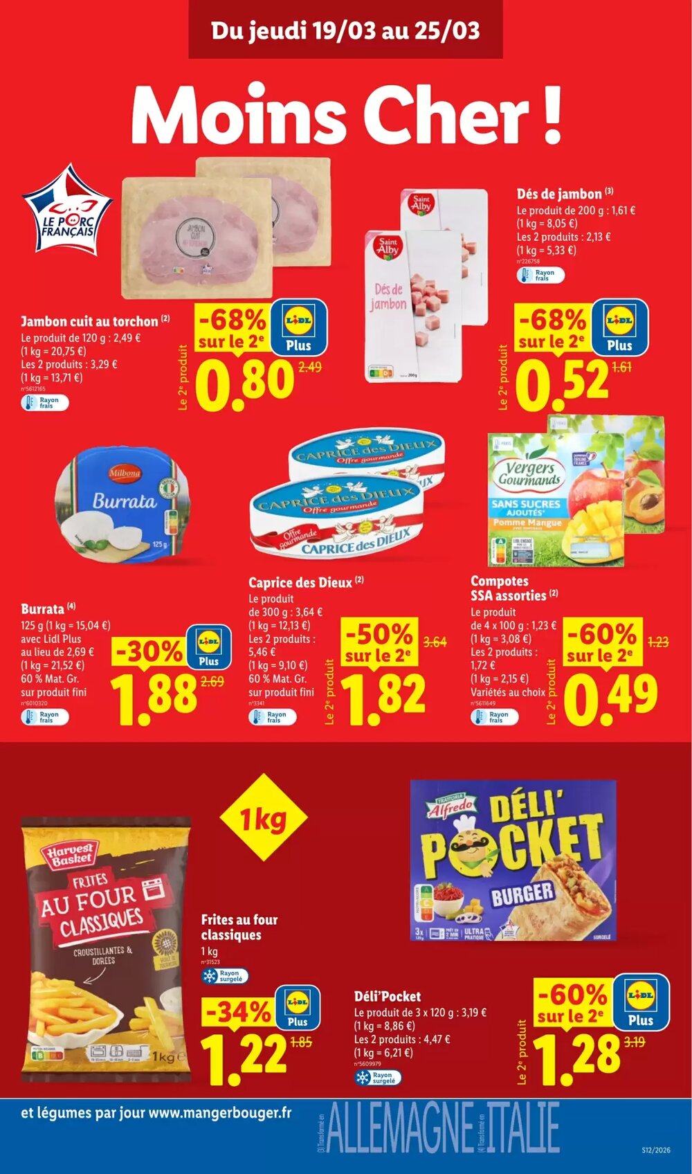 Prospectus promotionnel Lidl valable à partir du 19/03/2026 - Page 9.