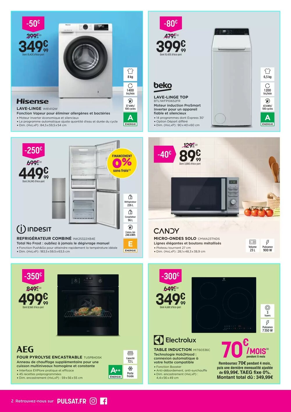 Prospectus promotionnel Pulsat valable à partir du 23/03/2026 - Page 2.