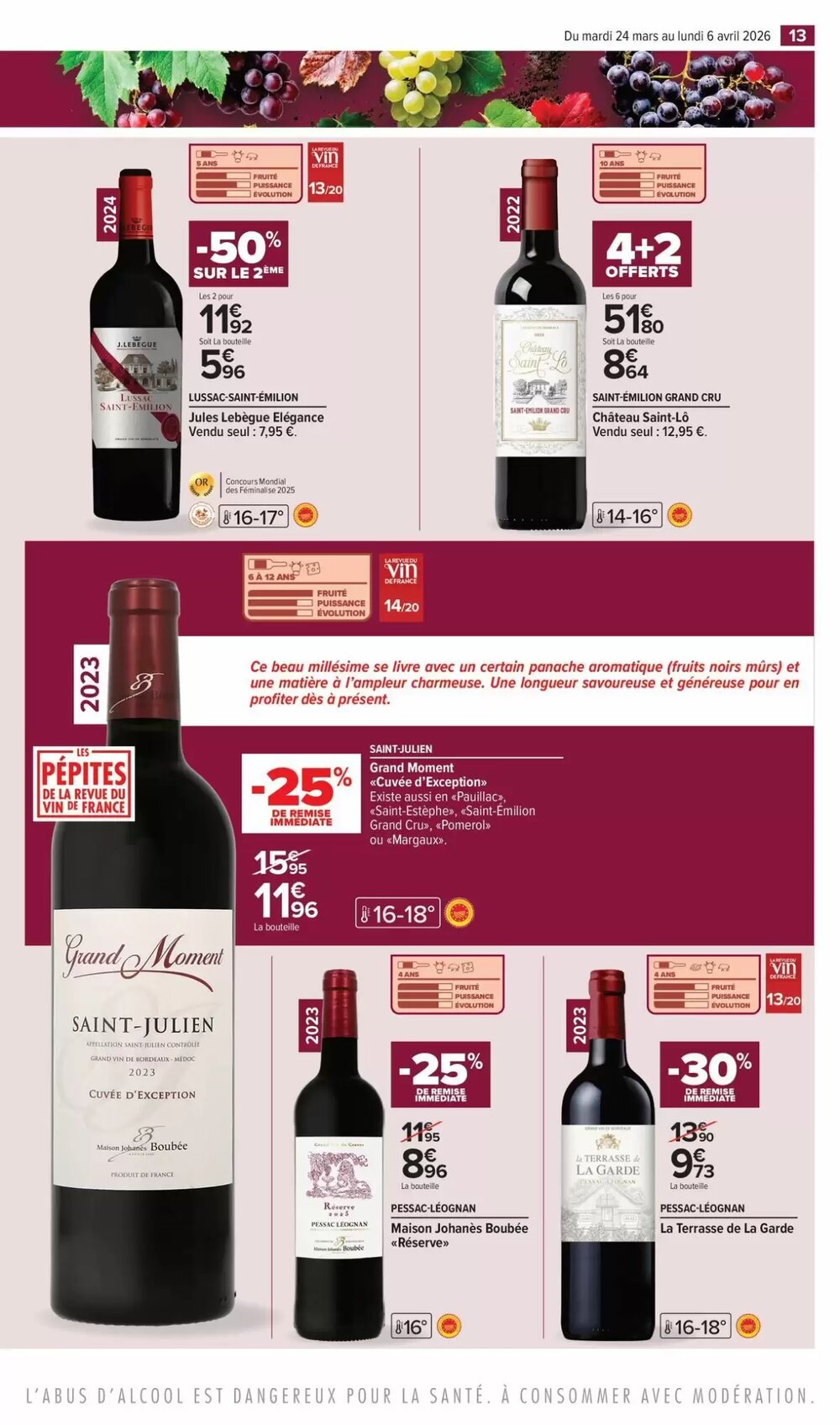 Prospectus promotionnel Carrefour valable à partir du 24/03/2026 - Page 15.