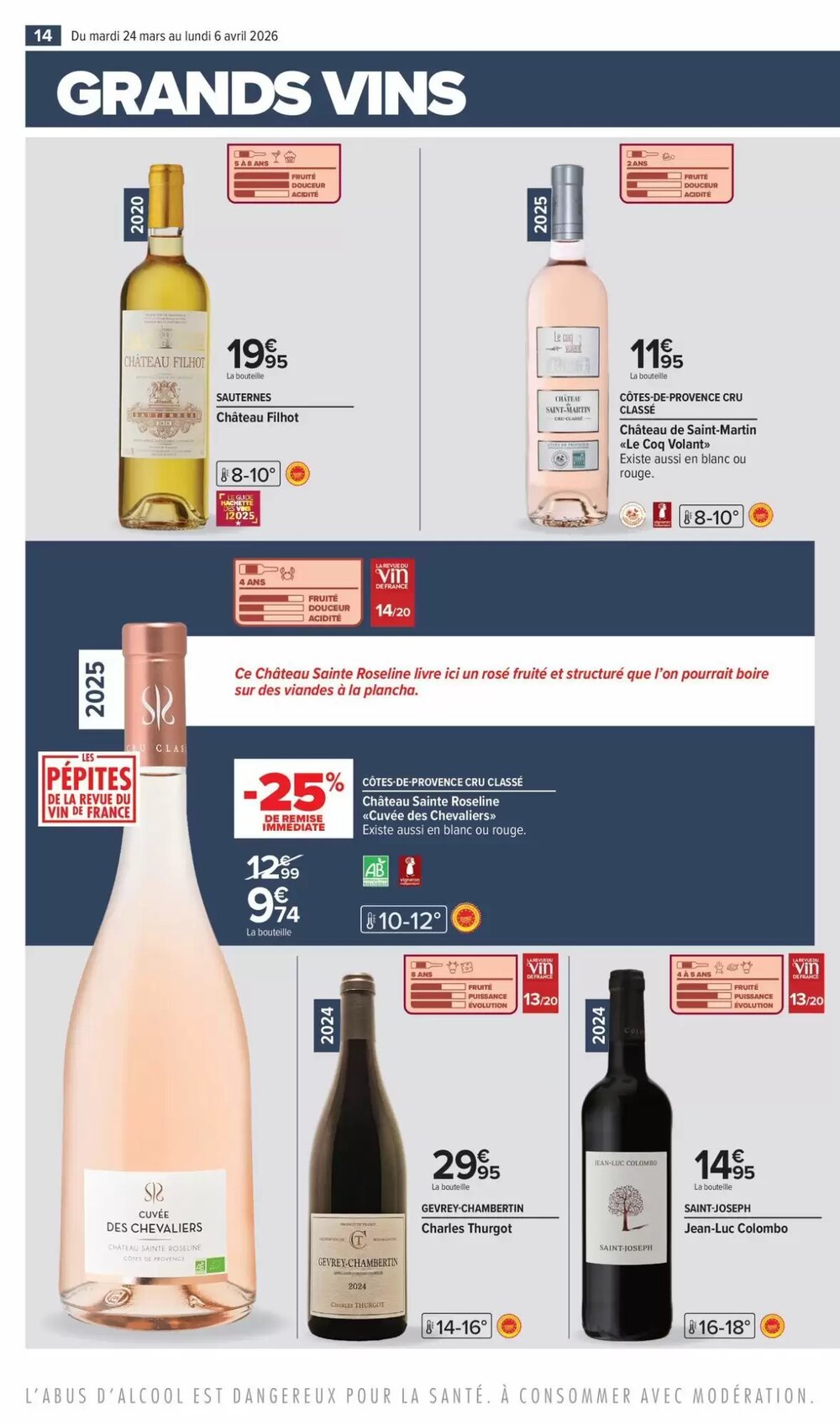 Prospectus promotionnel Carrefour valable à partir du 24/03/2026 - Page 16.