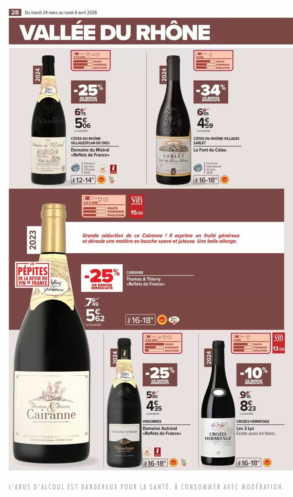 Prospectus promotionnel Carrefour valable à partir du 24/03/2026 - Page 30.