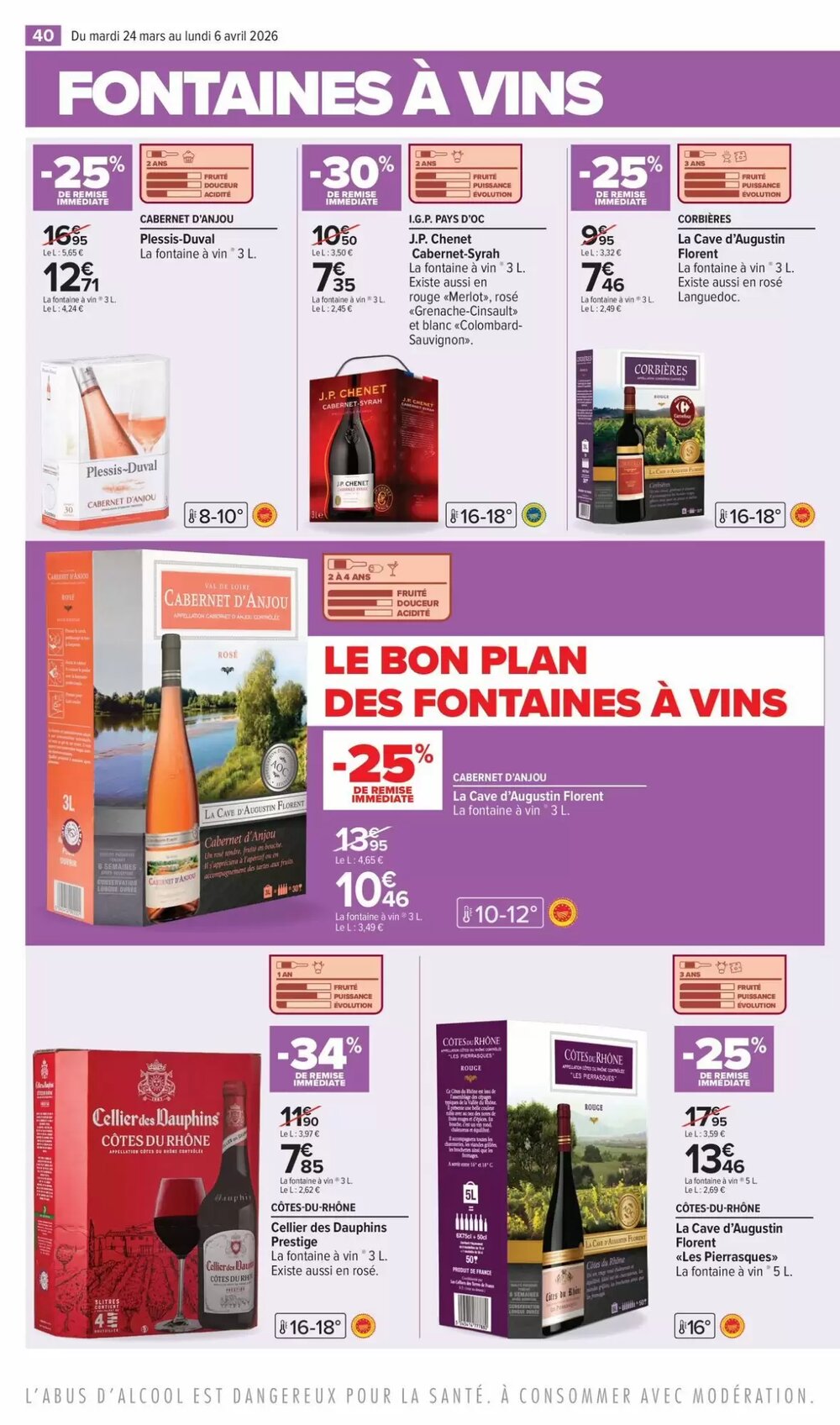 Prospectus promotionnel Carrefour valable à partir du 24/03/2026 - Page 42.
