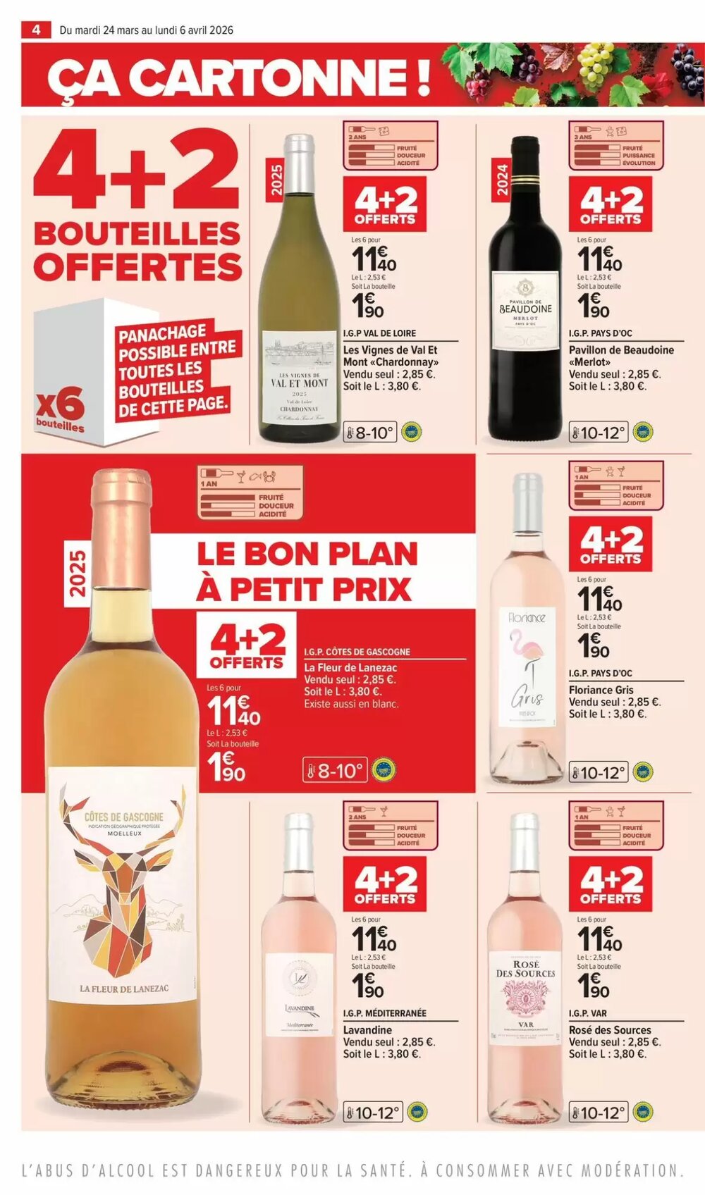 Prospectus promotionnel Carrefour valable à partir du 24/03/2026 - Page 6.