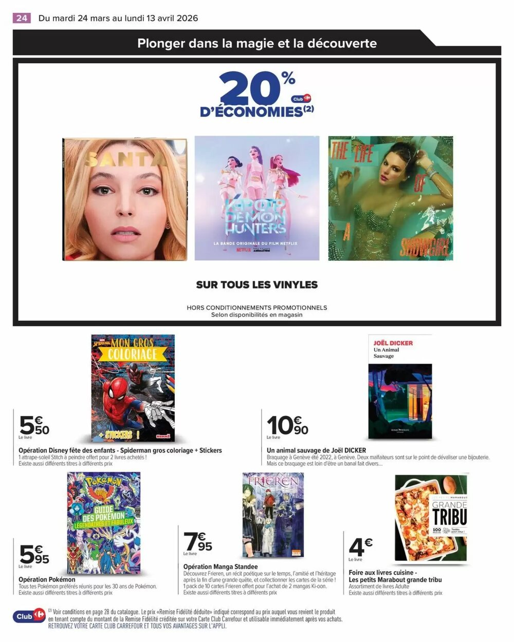 Prospectus promotionnel Carrefour valable à partir du 24/03/2026 - Page 24.