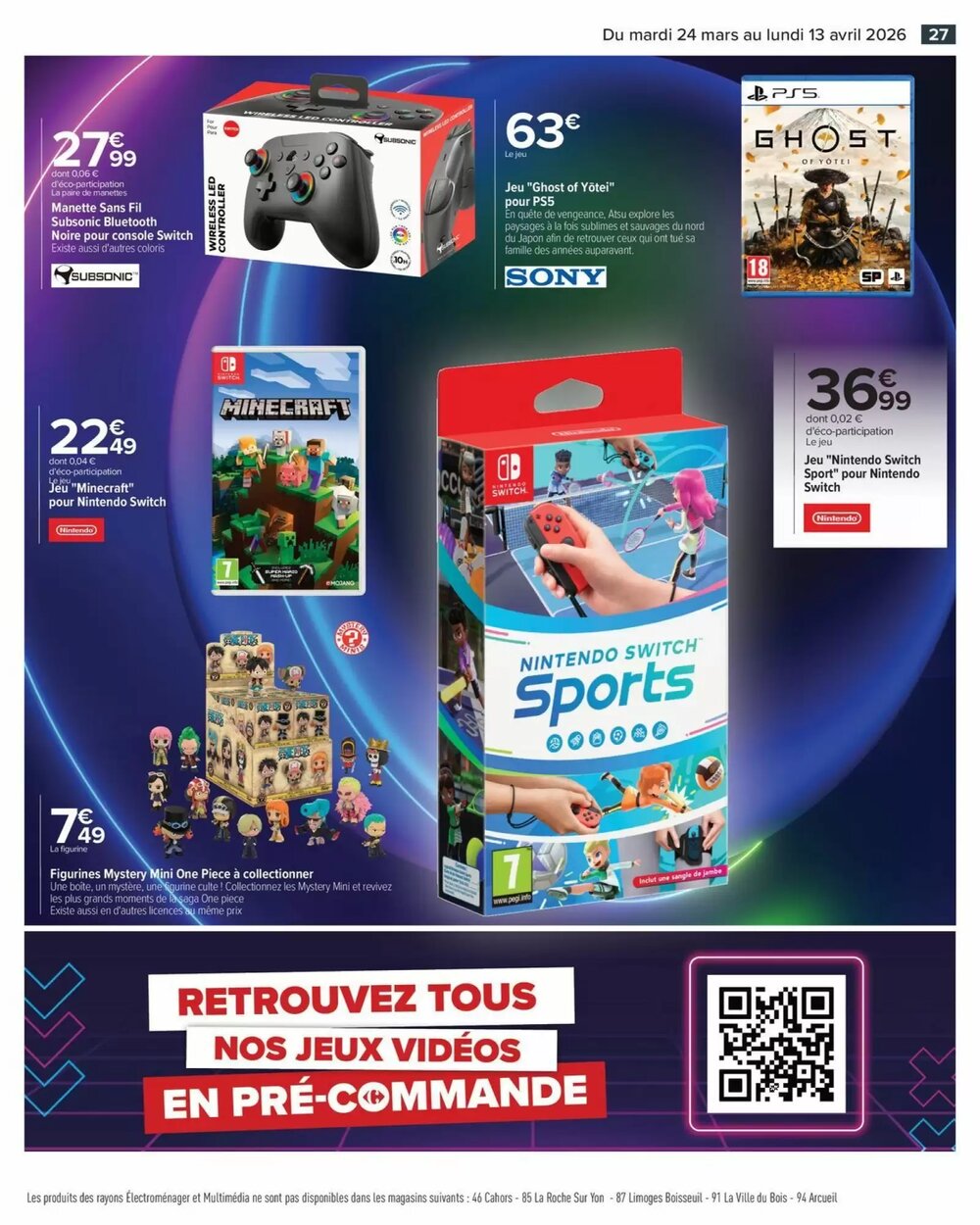 Prospectus promotionnel Carrefour valable à partir du 24/03/2026 - Page 27.