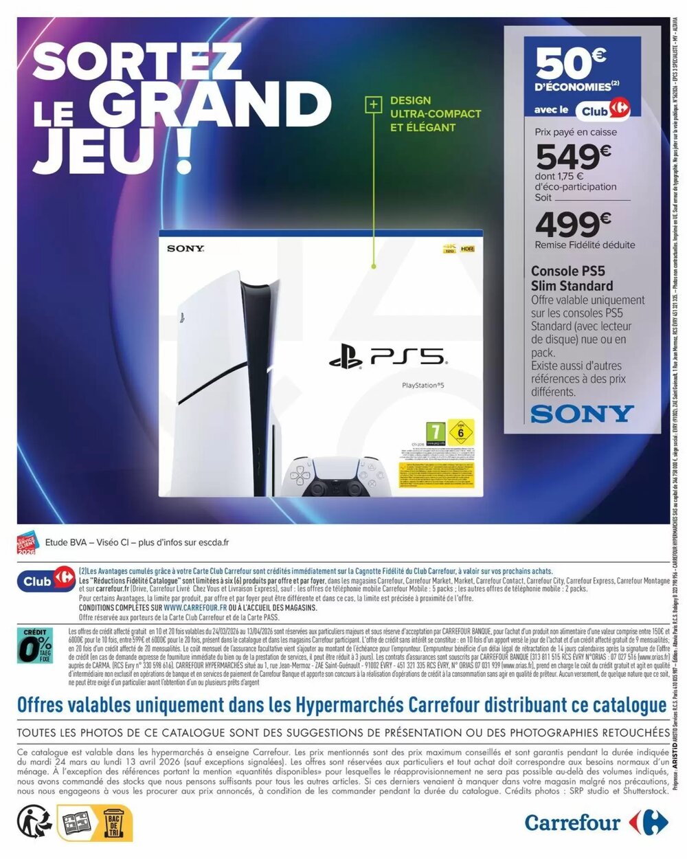 Prospectus promotionnel Carrefour valable à partir du 24/03/2026 - Page 28.
