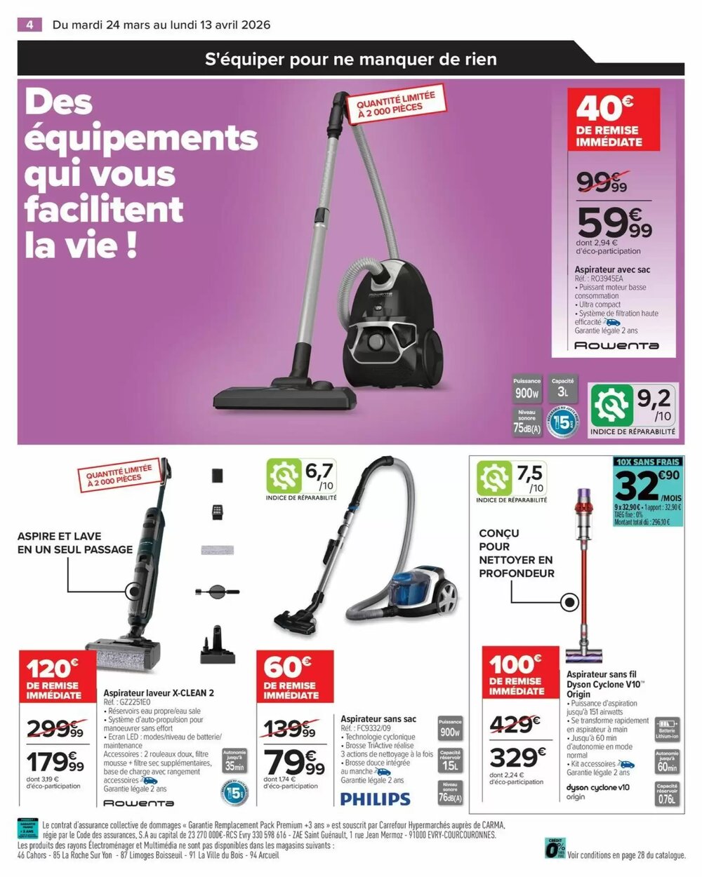 Prospectus promotionnel Carrefour valable à partir du 24/03/2026 - Page 4.
