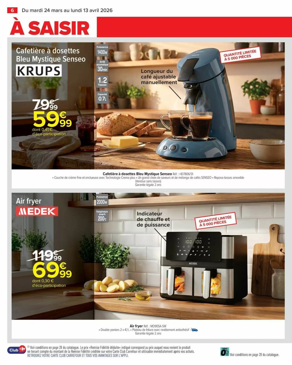 Prospectus promotionnel Carrefour valable à partir du 24/03/2026 - Page 6.