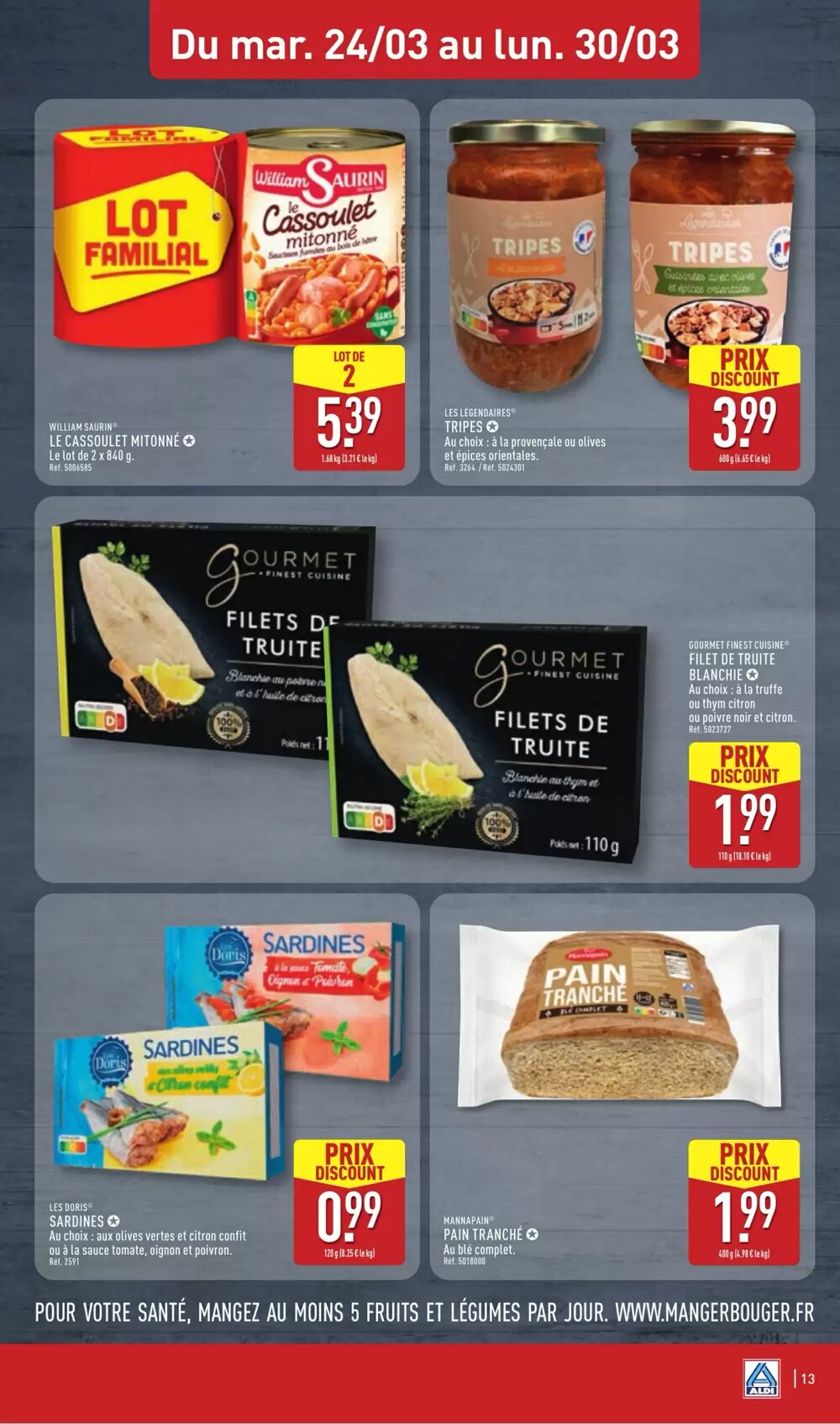 Prospectus promotionnel ALDI valable à partir du 24/03/2026 - Page 15.
