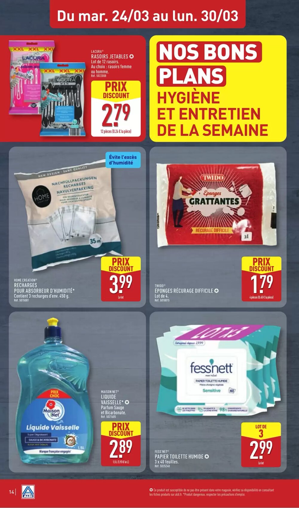 Prospectus promotionnel ALDI valable à partir du 24/03/2026 - Page 16.