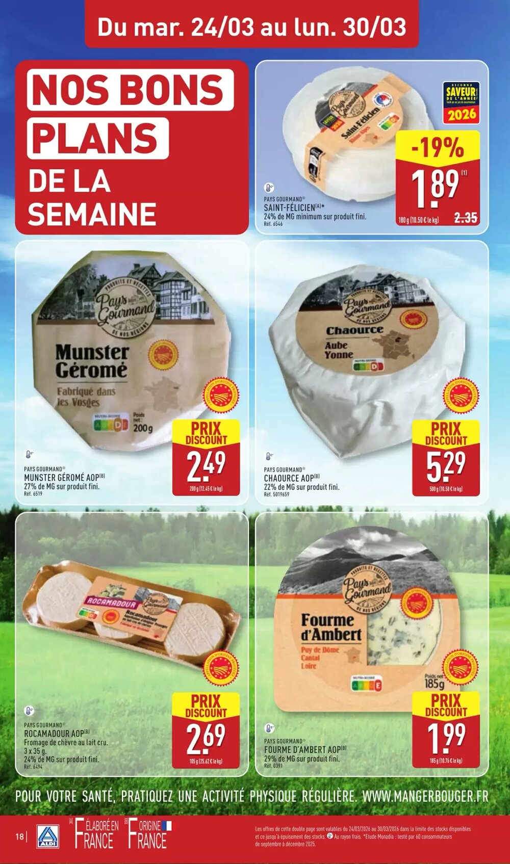 Prospectus promotionnel ALDI valable à partir du 24/03/2026 - Page 20.