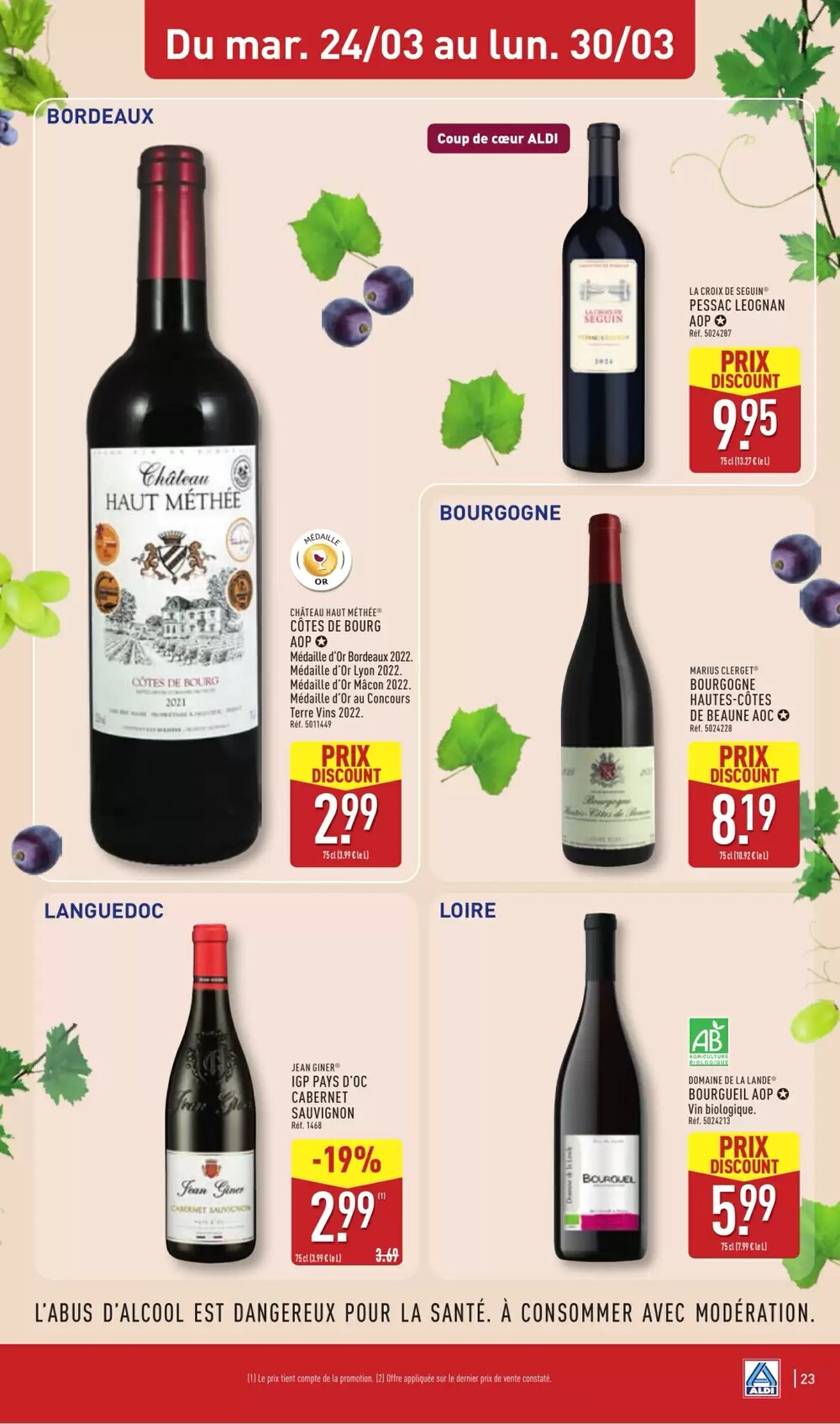 Prospectus promotionnel ALDI valable à partir du 24/03/2026 - Page 25.