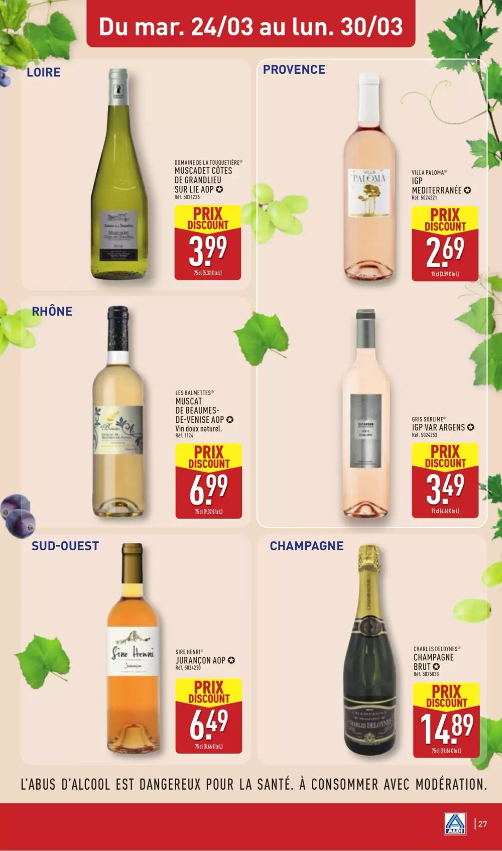 Prospectus promotionnel ALDI valable à partir du 24/03/2026 - Page 29.
