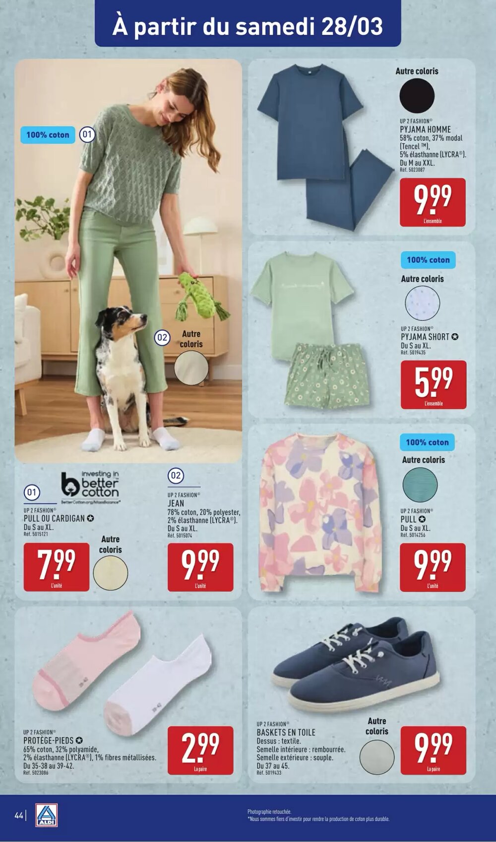 Prospectus promotionnel ALDI valable à partir du 24/03/2026 - Page 46.