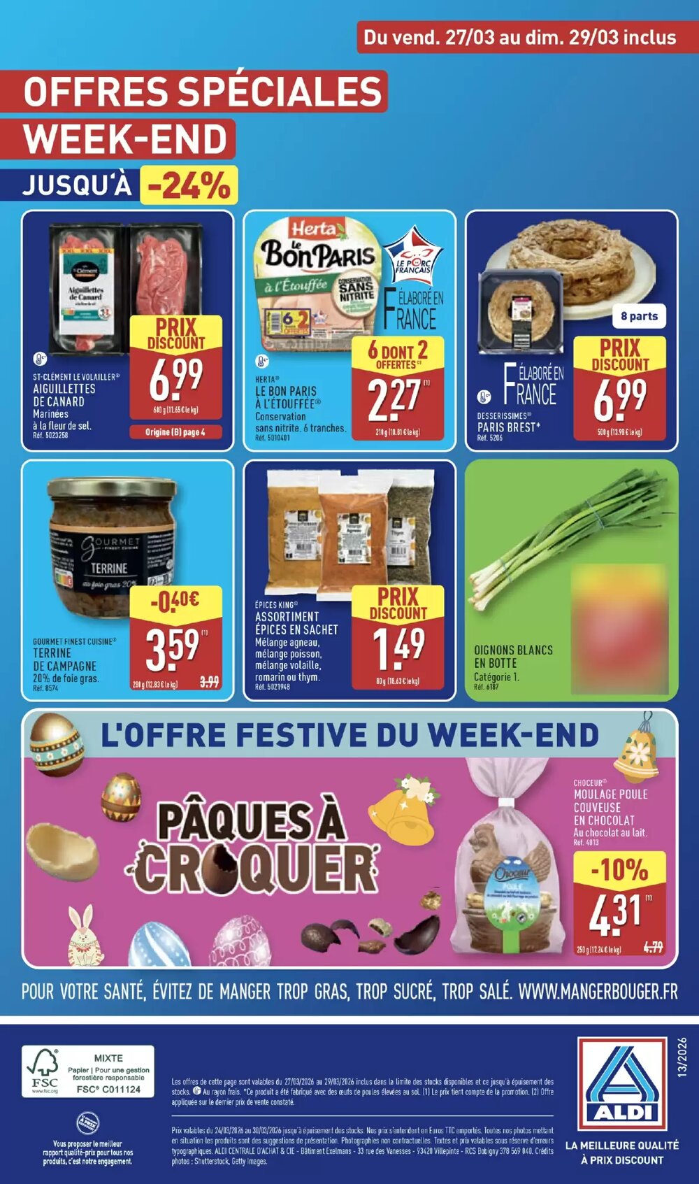 Prospectus promotionnel ALDI valable à partir du 24/03/2026 - Page 50.