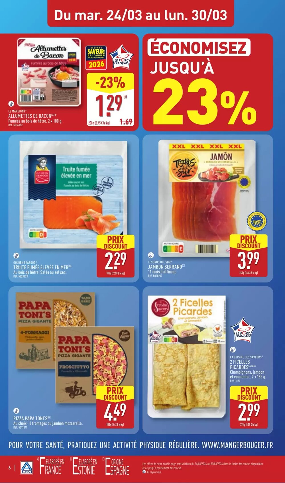 Prospectus promotionnel ALDI valable à partir du 24/03/2026 - Page 8.