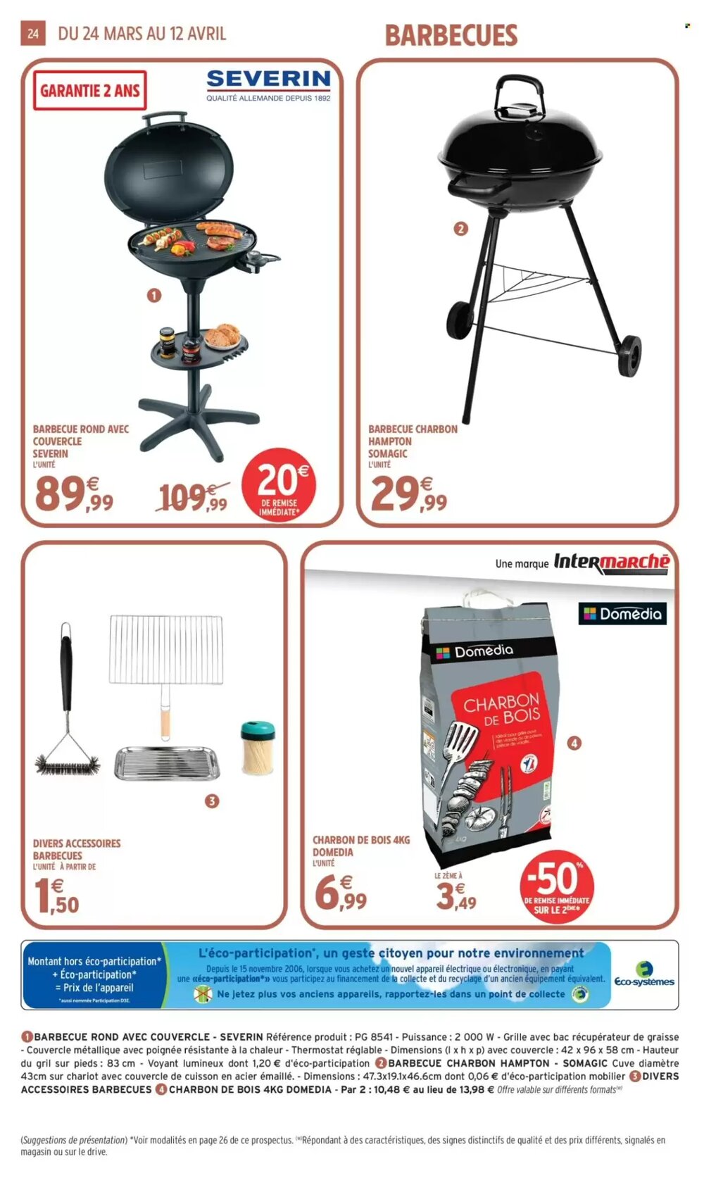 Prospectus promotionnel Intermarché valable à partir du 24/03/2026 - Page 24.