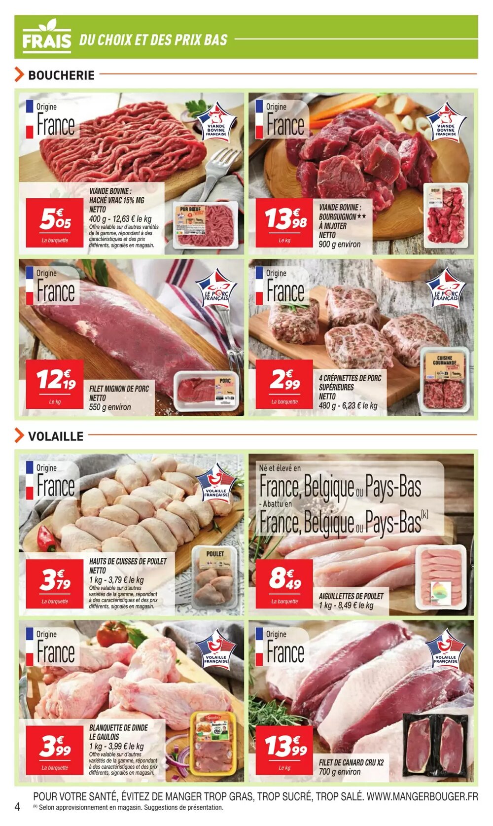 Prospectus promotionnel Netto valable à partir du 24/03/2026 - Page 4.