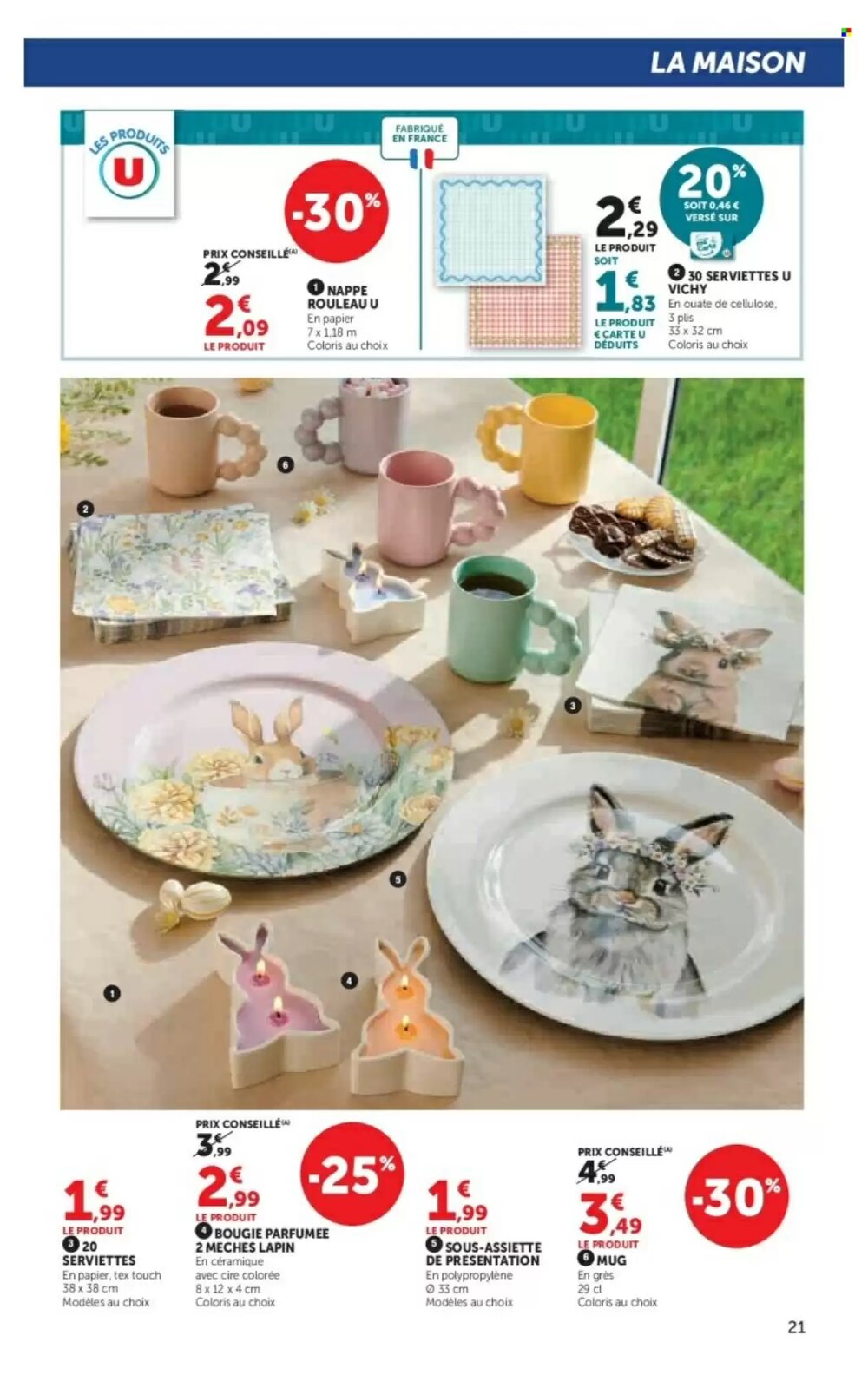 Prospectus promotionnel Hyper U valable à partir du 24/03/2026 - Page 21.