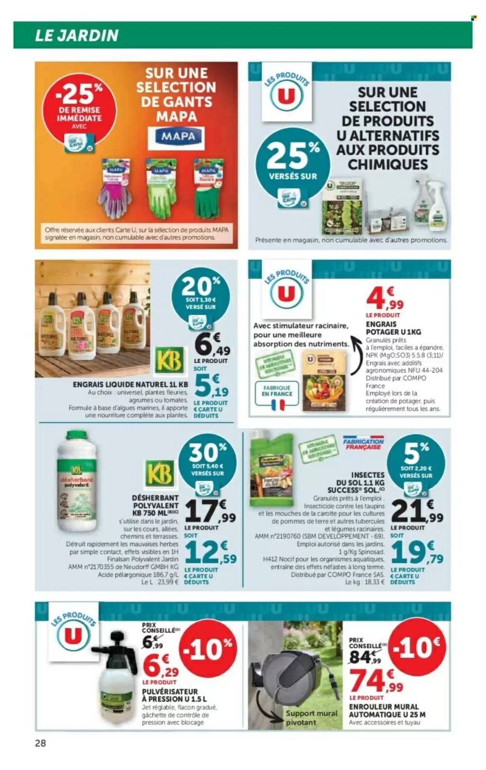 Prospectus promotionnel Hyper U valable à partir du 24/03/2026 - Page 28.