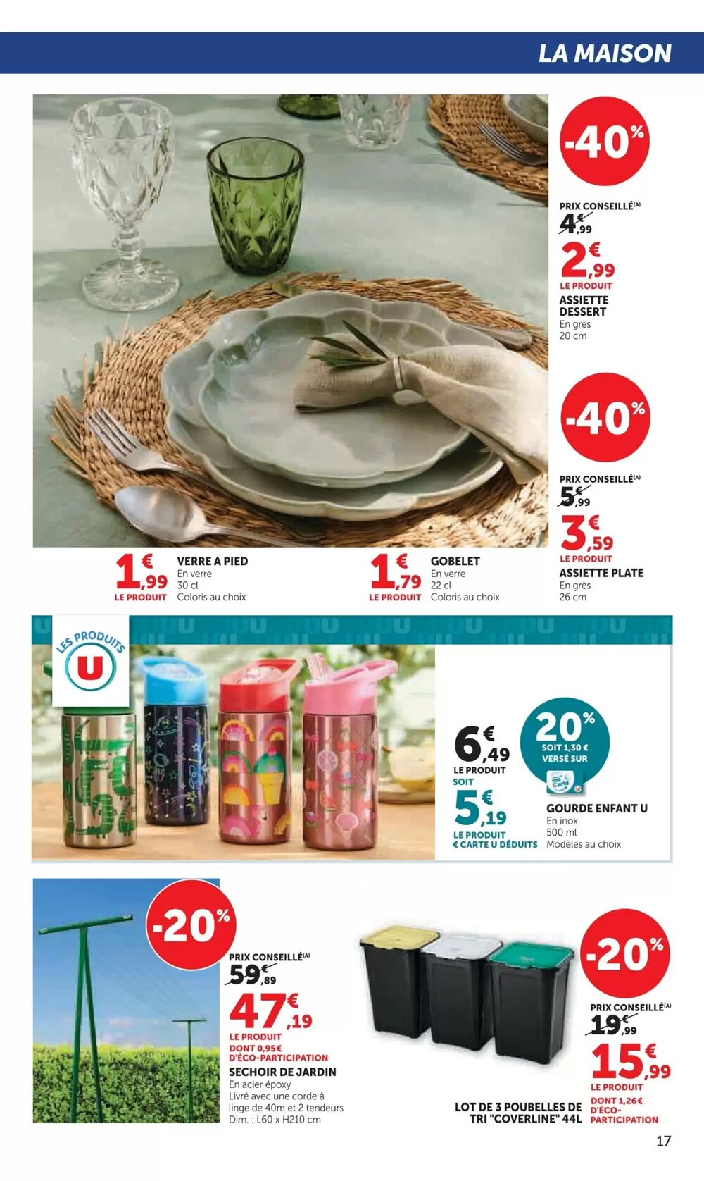 Prospectus promotionnel Super U valable à partir du 24/03/2026 - Page 17.