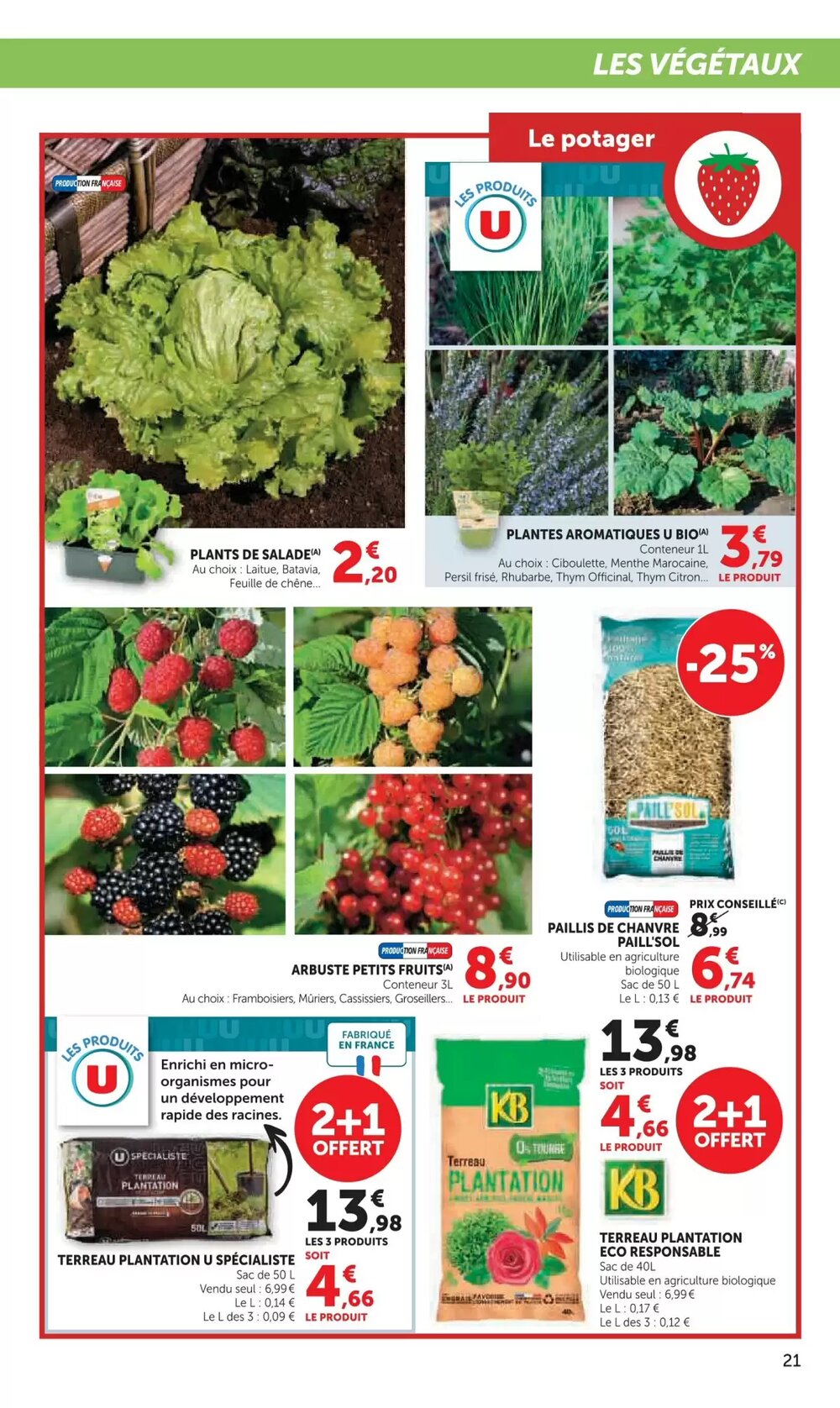 Prospectus promotionnel Super U valable à partir du 24/03/2026 - Page 21.