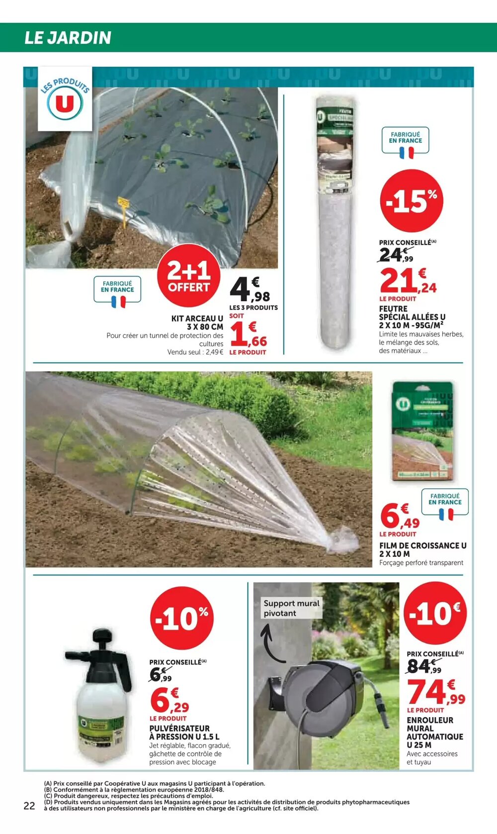 Prospectus promotionnel Super U valable à partir du 24/03/2026 - Page 22.