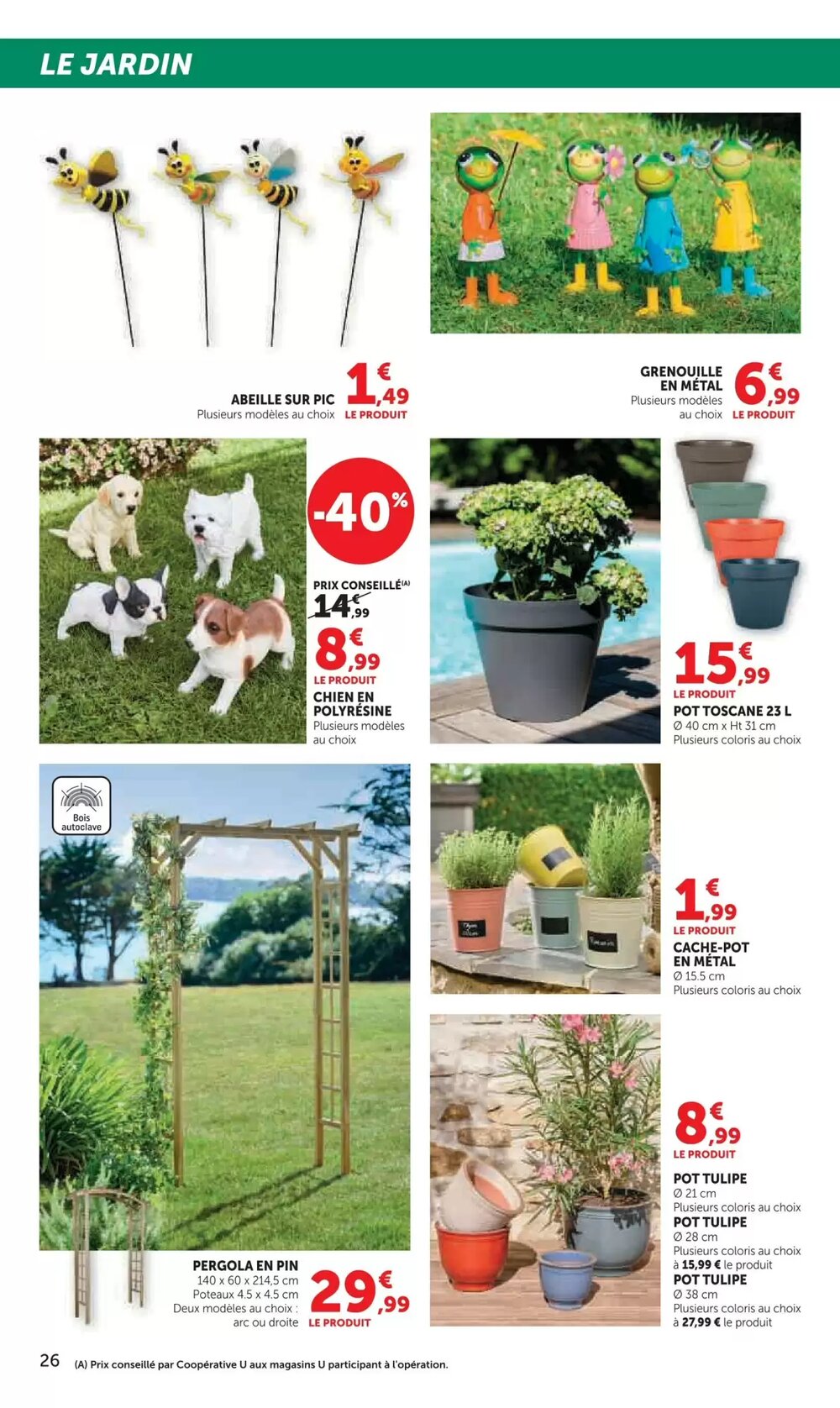 Prospectus promotionnel Super U valable à partir du 24/03/2026 - Page 26.