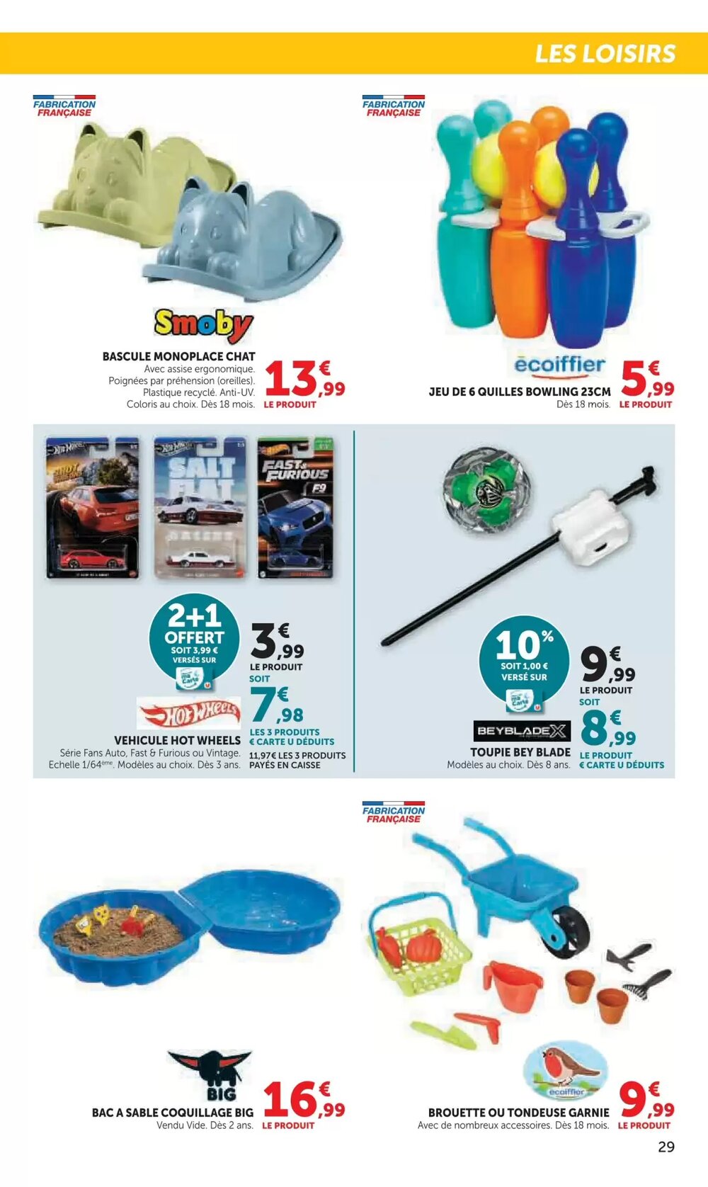 Prospectus promotionnel Super U valable à partir du 24/03/2026 - Page 29.