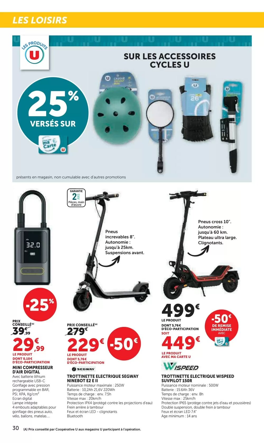 Prospectus promotionnel Super U valable à partir du 24/03/2026 - Page 30.