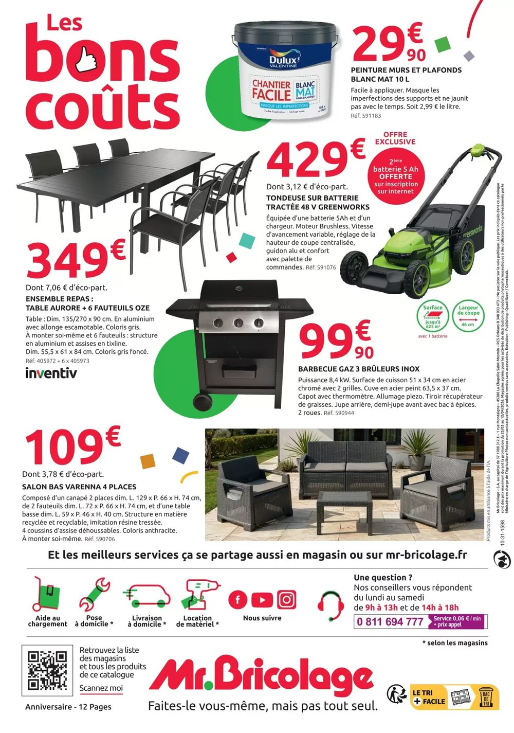 Prospectus promotionnel Mr Bricolage valable à partir du 25/03/2026 - Page 12.