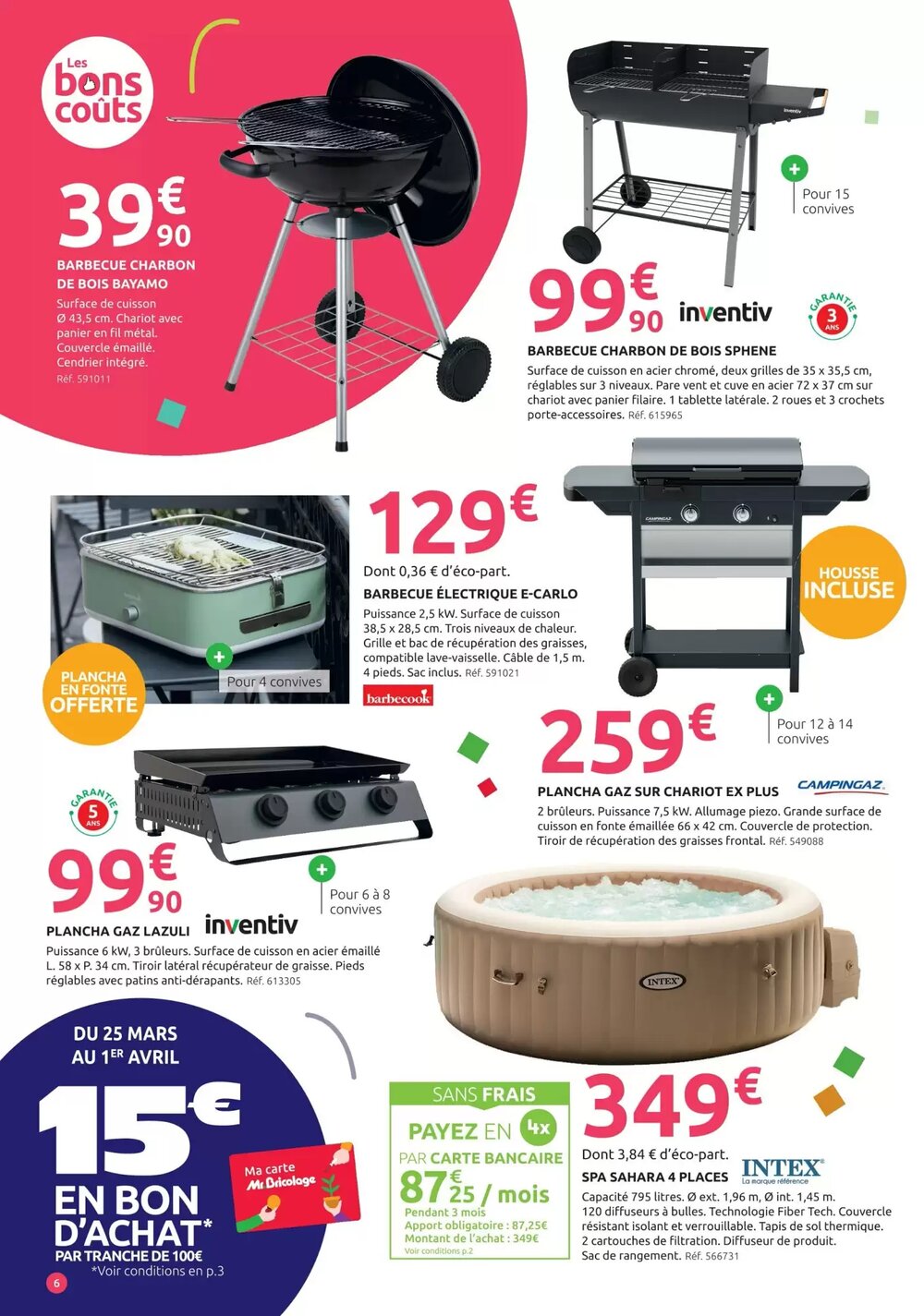 Prospectus promotionnel Mr Bricolage valable à partir du 25/03/2026 - Page 6.