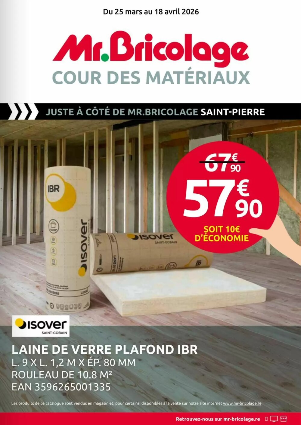 Prospectus promotionnel Mr Bricolage valable à partir du 25/03/2026 - Page 1.
