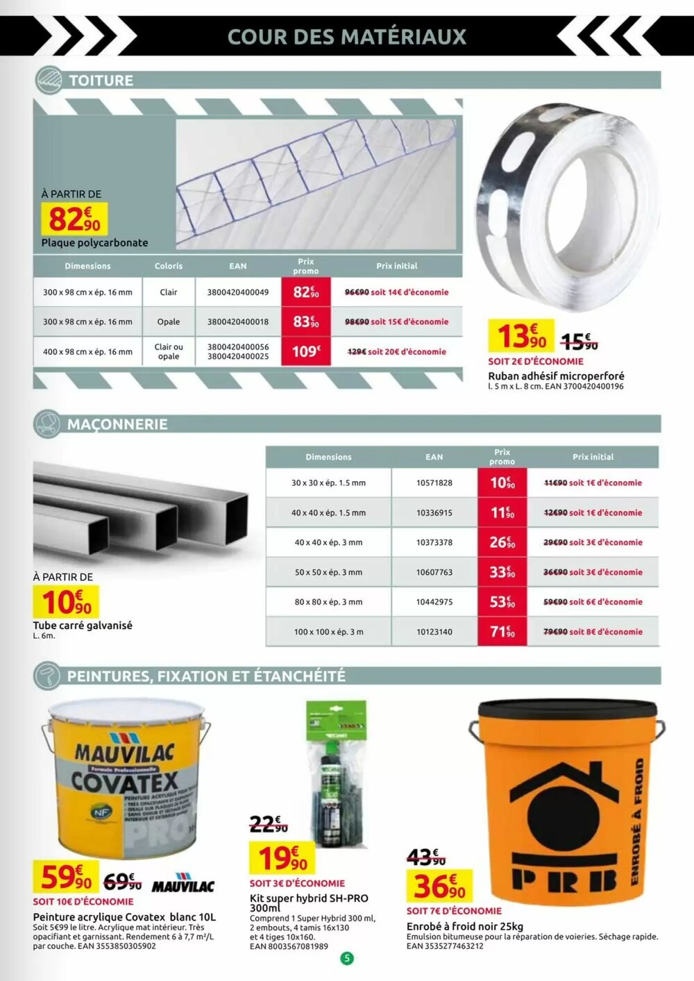 Prospectus promotionnel Mr Bricolage valable à partir du 25/03/2026 - Page 5.