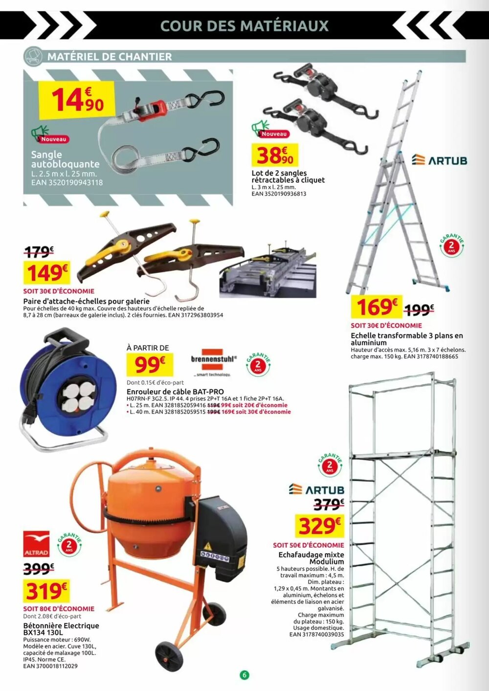 Prospectus promotionnel Mr Bricolage valable à partir du 25/03/2026 - Page 6.