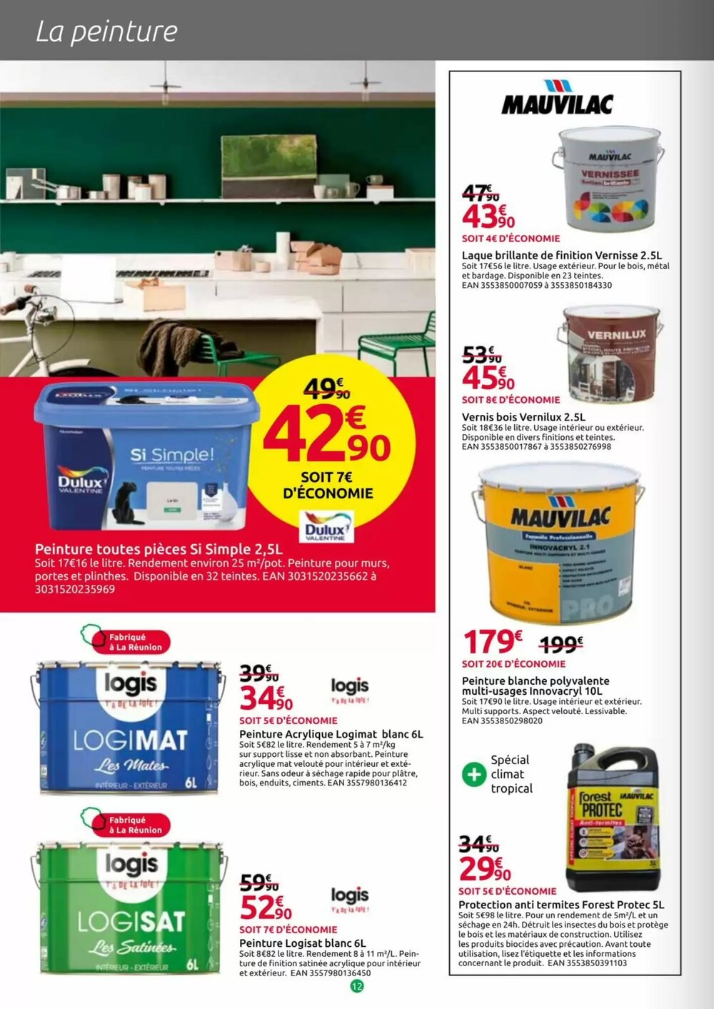 Prospectus promotionnel Mr Bricolage valable à partir du 25/03/2026 - Page 12.