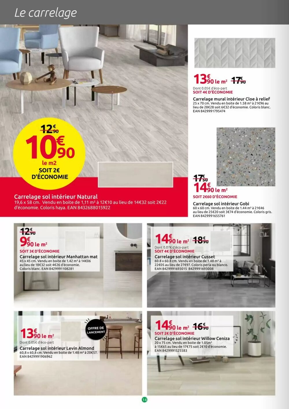 Prospectus promotionnel Mr Bricolage valable à partir du 25/03/2026 - Page 14.