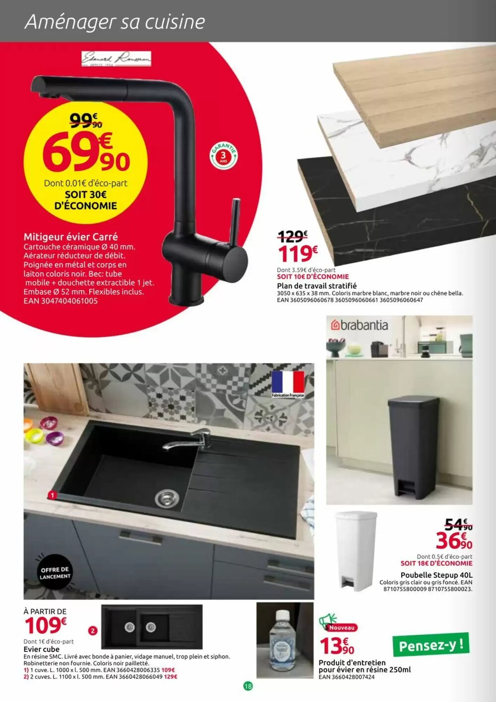 Prospectus promotionnel Mr Bricolage valable à partir du 25/03/2026 - Page 18.