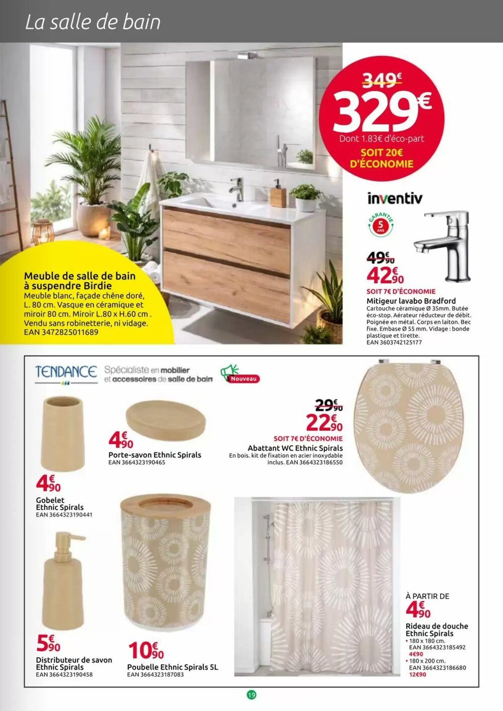 Prospectus promotionnel Mr Bricolage valable à partir du 25/03/2026 - Page 19.