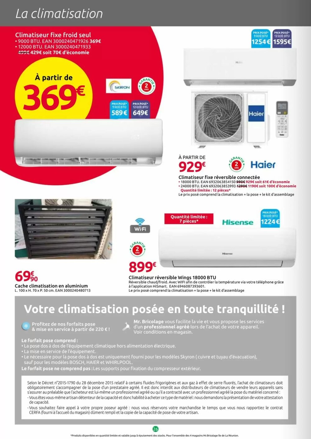 Prospectus promotionnel Mr Bricolage valable à partir du 25/03/2026 - Page 26.