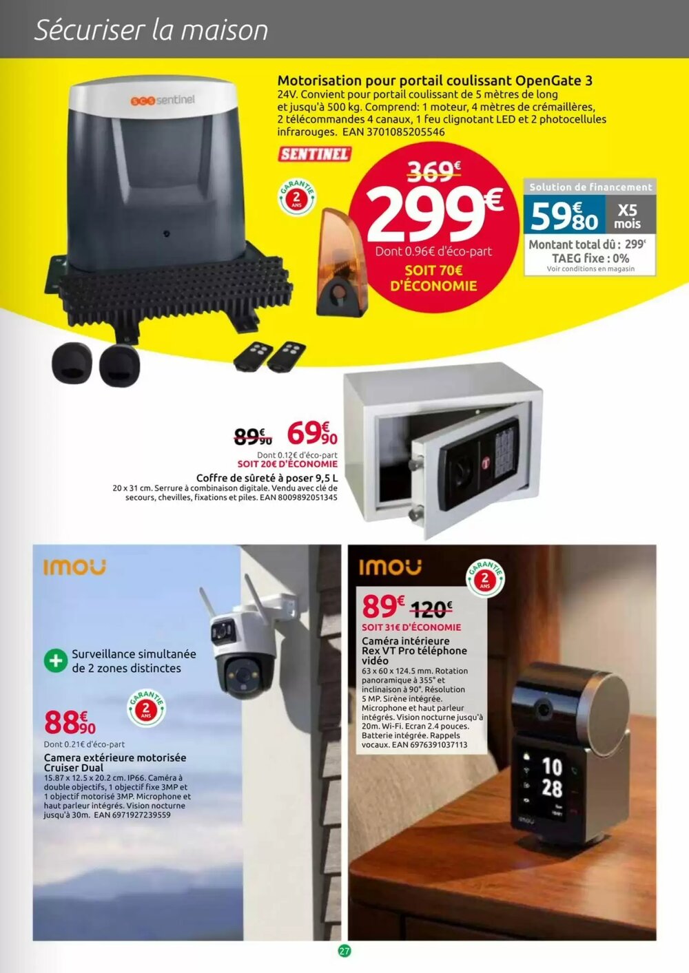 Prospectus promotionnel Mr Bricolage valable à partir du 25/03/2026 - Page 27.